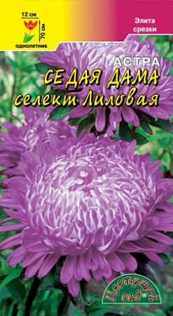 Астра Седая Дама Лиловая 0,1гр (Цветущий Сад) фото Астра Седая Дама Лиловая 0,1гр (Цветущий Сад) - "Наш сад"