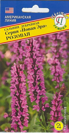 Сальвия Новая Эра Розовая дубравная 5шт (Престиж) фото Сальвия Новая Эра Розовая дубравная 5шт (Престиж) - "Наш сад"
