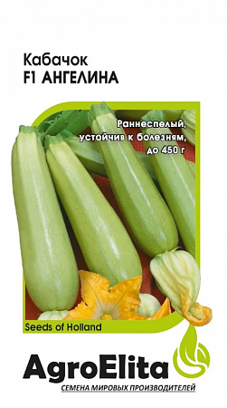Кабачок Ангелина F1 5шт, Enza Zaden (Агроэлита) фото Кабачок Ангелина F1 5шт, Enza Zaden (Агроэлита) - "Наш сад"