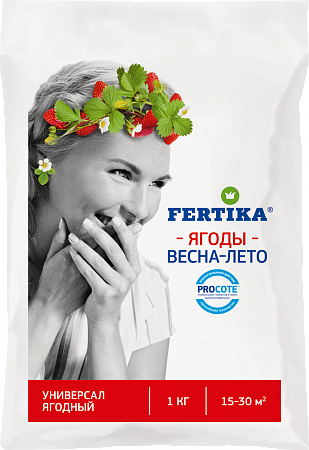 Фертика Ягодный 1кг, 1/25 фото Фертика Ягодный 1кг, 1/25 - "Наш сад"