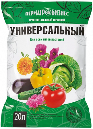 Универсальный 20л грунт (ПАБ) фото Универсальный 20л грунт (ПАБ) - "Наш сад"