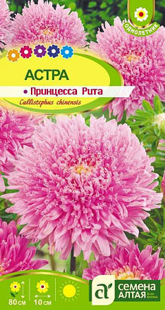 Астра Принцесса Рита 0,2гр (Семена Алтая) фото Астра Принцесса Рита 0,2гр (Семена Алтая) - "Наш сад"