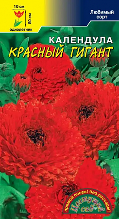 Календула Красный Гигант 0,3гр (Цветущий сад) фото Календула Красный Гигант 0,3гр (Цветущий сад) - "Наш сад"